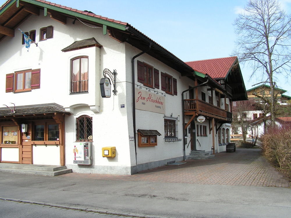 Hotel-Restaurant Zum Hirschhaus Inklusiv Chiemgaukarte Ruhpolding Exterior foto